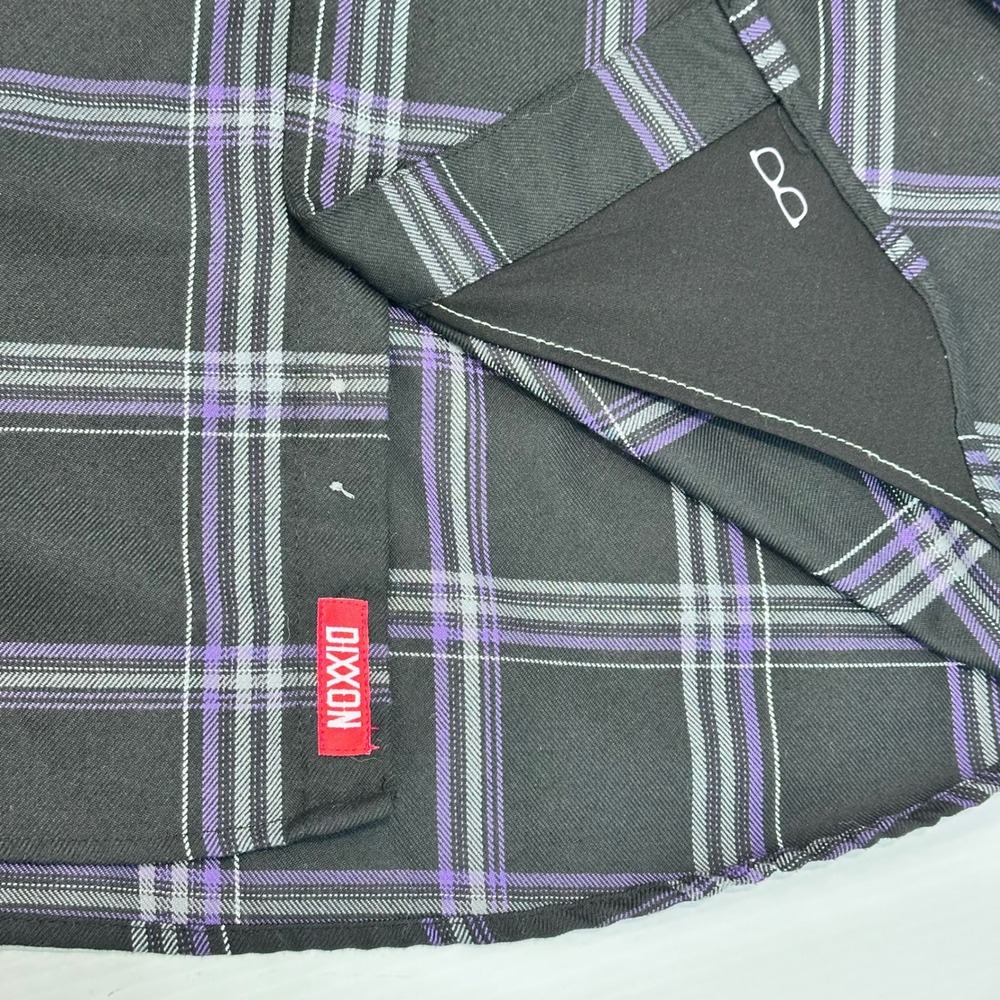 DIXXON Flannel Company Limited Edition Snap On Plaid Shirt Mens Large - Picture 4 of 10